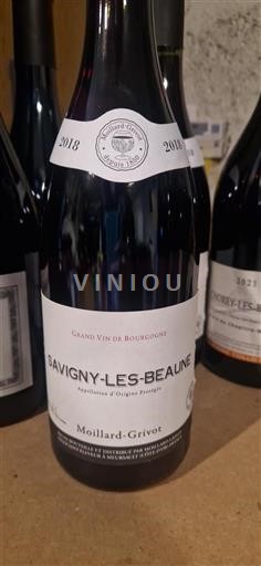 Bourgogne Savigny-lès-Beaune Moillardgrivot 2018