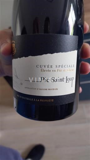 Vin Rouge sec Cuvée Spéciale Non millésimé France Languedoc Pic-saint-loup AOC