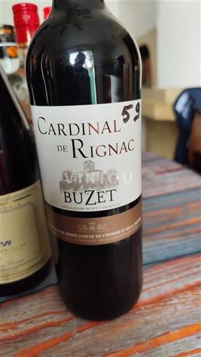 South West Buzet Cardinal De Rignac Non-Vintage