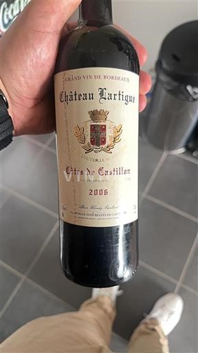 Bordeaux Non specificato Château Lartigue 2006