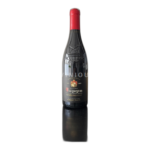 Vin Rouge sec Prestige Clément Daniel 2022 France Vallée du Rhône Vacqueyras AOC