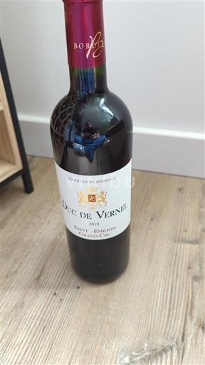 Bordeaux Saint-Émilion Grand Cru Duc De Vernel 2018