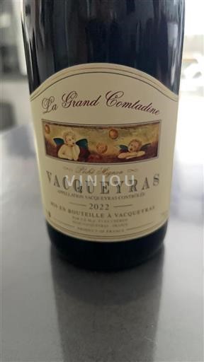 Rhône Valley Vacqueyras Péché Mignon La Grand Comtatdine 2022