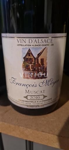 Alsace François Meyer Muscat 2016