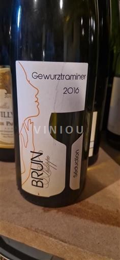 Alsasko Gewürztraminer Philippe Brun Séduction 2016