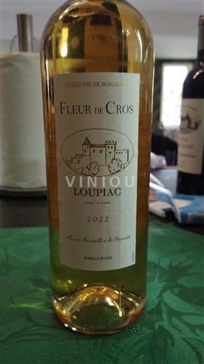 Bordeaux Loupiac Fleur De Cros 2022