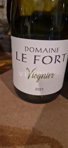 Rona dolina Ni doloceno Domaine Le Fort Viognier 2021