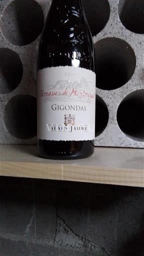 Rhônedalen Gigondas Alain Jaume Terrasses de Montmirail 2020