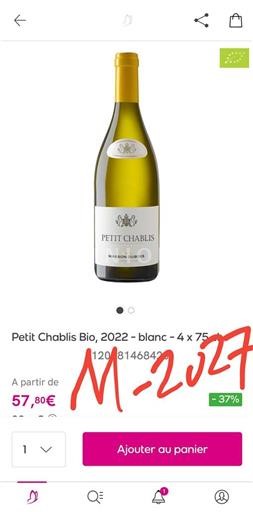 Borgogna Petit-chablis Masson Dubois 2022