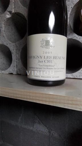 Bourgogne Ospecificerad Premier Cru Comte Philippe Senard Les Vergelesses 2005