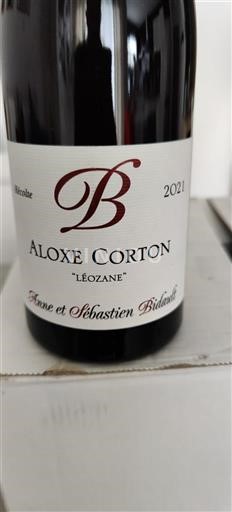 Borgogna Aloxe-Corton Anne Et Sébastien Bidault Léozane 2021