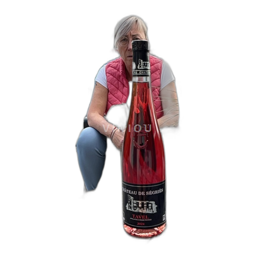 Vin Rosé sec 2024 Château Ségriès 2024 France Vallée du Rhône Tavel AOC