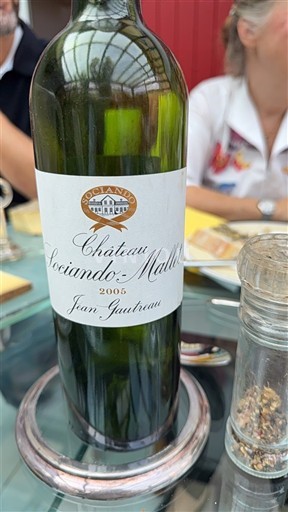 Bordeaux Haut-Médoc Sociandomallet Jean Gautreau 2005