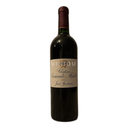 Bordeaux Haut-Médoc Sociandomallet Jean Gautreau 2005