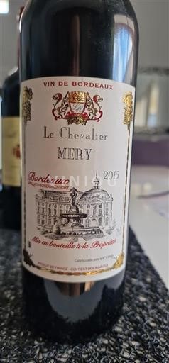 Burdeos Bordeaux Le Chevalier MERY 2015