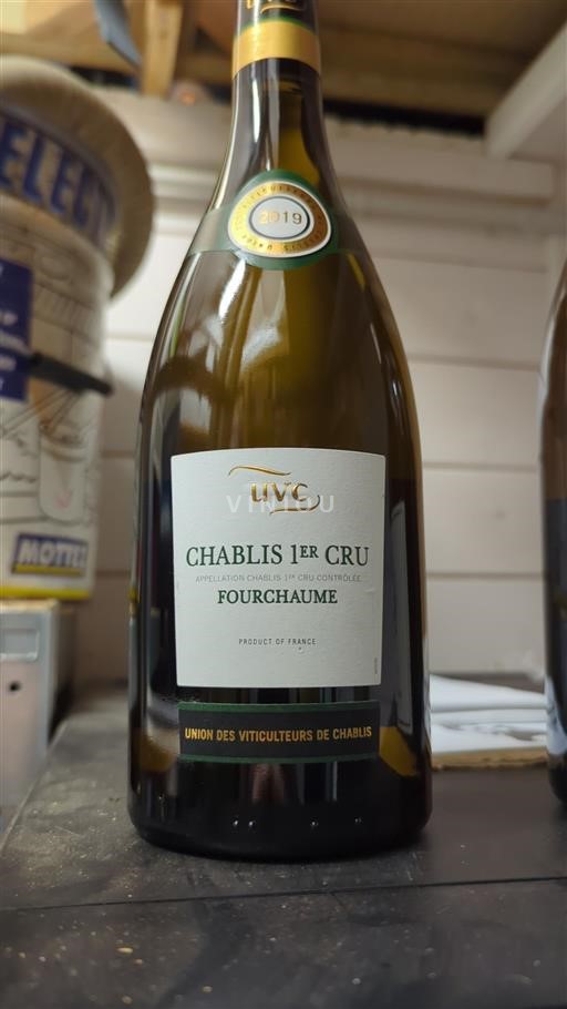 Bourgogne Ospecificerad Premier Cru Union Des Viticulteurs De Chablis Fourchaume 2019