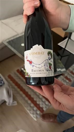 Valle del Rodano Crozes-Hermitage Combat Bacchus 2023