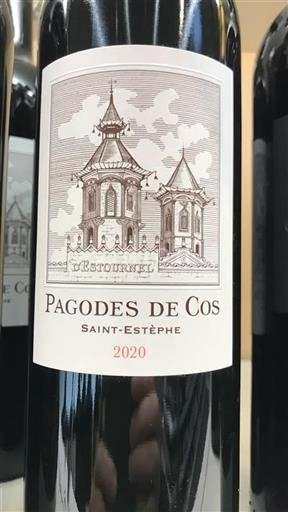 Bordeaux Saint-Estèphe Grand Cru Cos Estournel Pagodes de Cos 2020