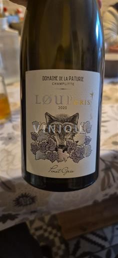 Champagne Champagner Domaine La Pâturie Loup Gris 2020