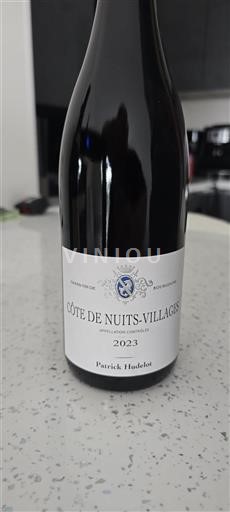 Bourgogne Côte de nuits villages Domaine Patrick Hudelot 2023