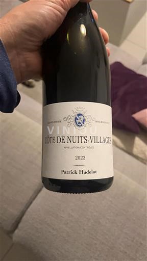 Burgundsko Côte de nuits villages Domaine Patrick Hudelot 2023