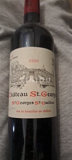 Bordeaux Saint-Georges-Saint-Émilion Château Saint Georges 2020