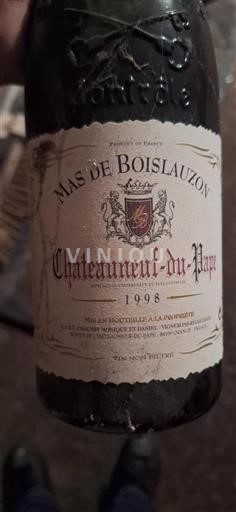 Thung lũng Rhône Châteauneuf-du-pape Mas De Boislauzon 1998