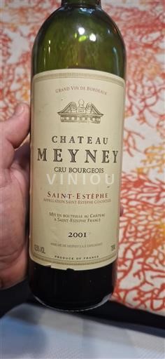Bordeaux Saint-Estèphe Cru Bourgeois Château Meyney 2001