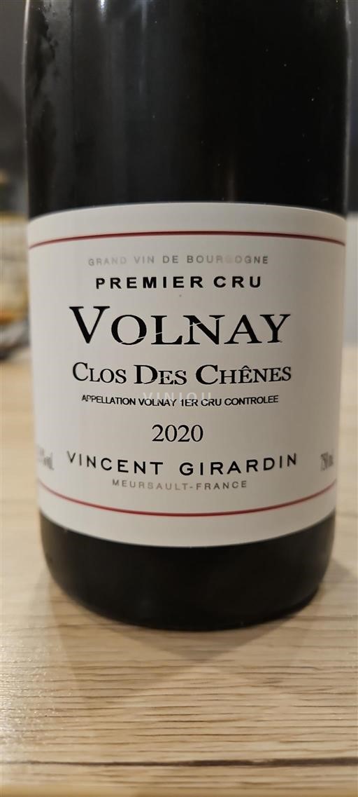 Borgonha Não especificado Premier Cru Vincent Girardin Clos des Chênes 2020