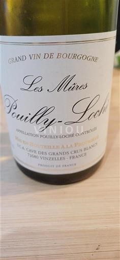 Burgundi Pouilly-loché Cave Des Grands Crus Blancs Les Mûres 2009