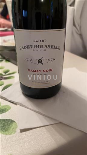 Beaujolais Non specificato Maison Cadet Rousselle Gamay Noir Senza annata