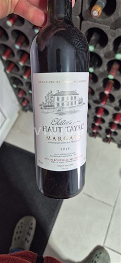 Bordeaux Margaux Château Hauttayac 2018