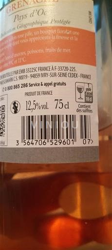 Languedoc-Roussillon Pays d'Oc Grenache 2023
