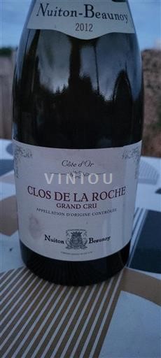 Borgogna Clos-de-la-roche Grand Cru Nuitonbeaunoy 2012