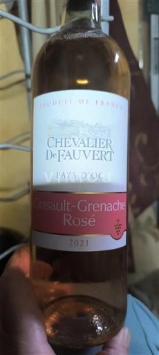 Languedoc-Roussillon Pays d'Oc Chevalier De Fauvert Cinsault-Grenache rosé 2021