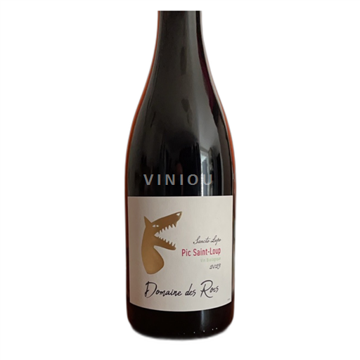 Vin Rouge sec Sancto Lupo Domaine Des Rocs 2023 France Languedoc Pic-saint-loup AOC bio