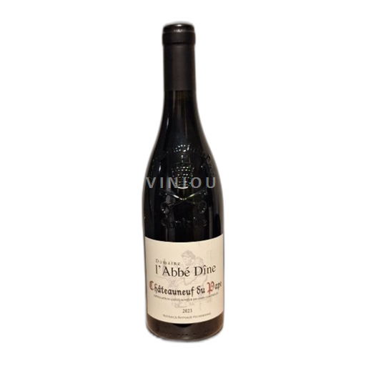 Vin Rouge sec Domaine L'Abbé Dîne 2023 France Vallée du Rhône Châteauneuf-du-pape AOC