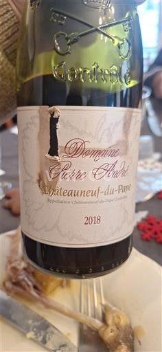 Valle del Rodano Châteauneuf-du-Pape Domaine Pierre André 2018