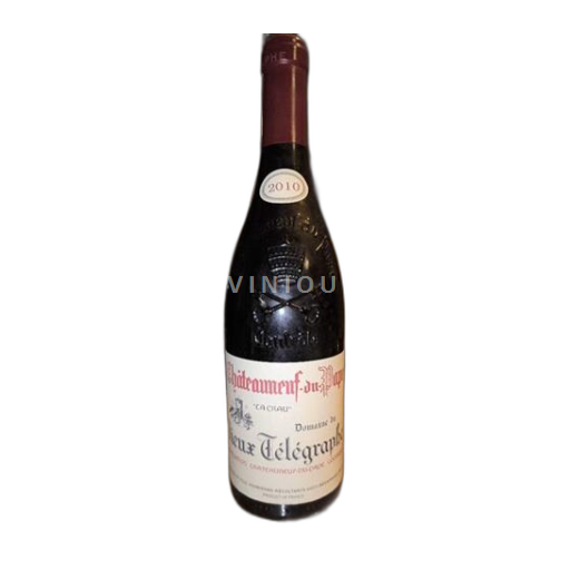 Údolí Rhôny Châteauneuf-du-Pape Domaine Vieux Télégraphe La crau 2010