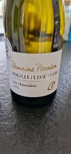 Bourgogne Pouilly-fuissé Premier Cru Domaine Perraton Les Chevri%c3%a8res 2021