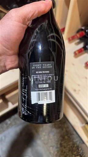 Vùng trồng nho được cấp phép California Không được chỉ định Orin Swift Eight Years in the Desert 2020