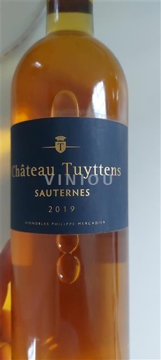 Bordeaux Sauternes Château Tuyttens 2019