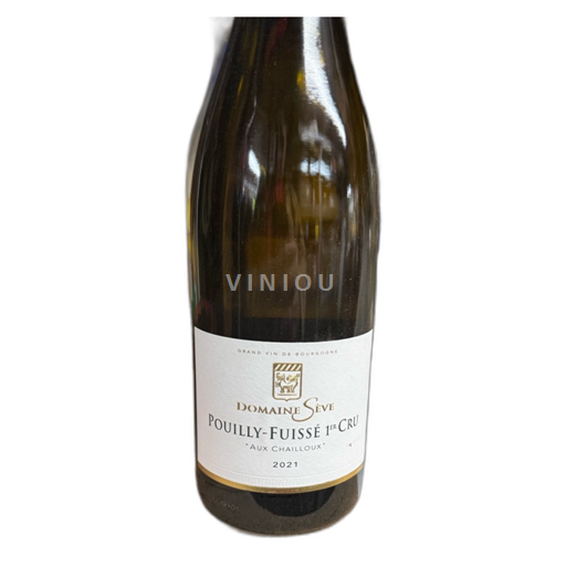 Vin Blanc sec Aux Chailloux Domaine Sève 2021 France Bourgogne Pouilly-fuissé AOC Premier Cru