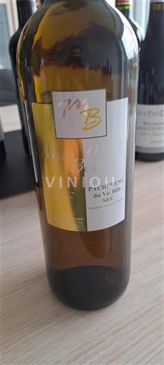 Zuidwest-Frankrijk Pacherenc-du-vic-bilh Domaine Meste Bertrand 2022