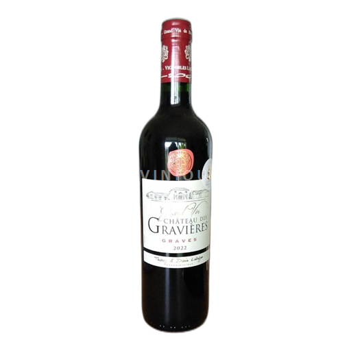 Bordeaux Graves Château Des Gravières Grand Vin 2022