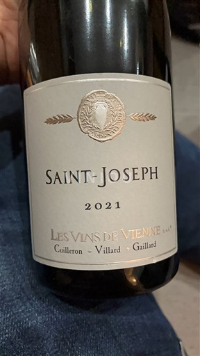 Rhône Valley Saint-Joseph Les Vins De Vienne 2021
