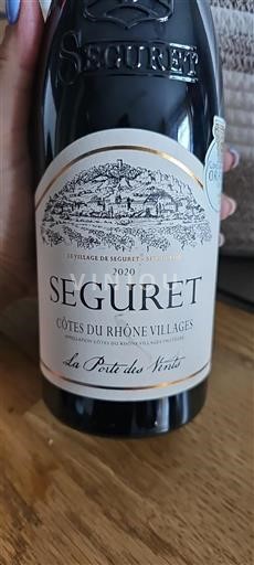 Rhônetal Côtes-du-Rhône-Dörfer La Porte Des Vents 2020