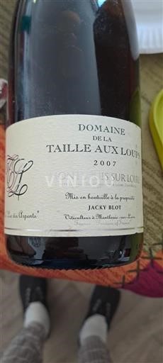 Loirevallei Montlouis-sur-Loire Domaine La Taille Aux Loups Les Dix Arpents 2007