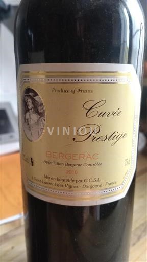Sudoeste Bergerac G.c.s.l Prestige 2010