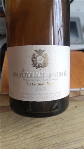 Loirevallei Pouilly-fumé Jean Dumont La Grande Pièce 2005
